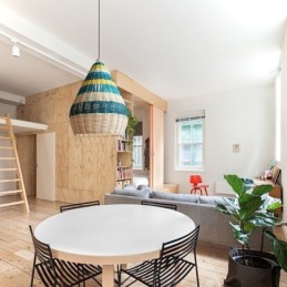 Bamboo And Rattan Pendant Light Striped Interval Handwoven Lampshade Ceiling Lamp