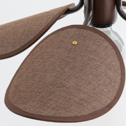 Nordic Pendant Light Wabi Sabi Style Fabric Lampshade Decorative Ceiling Light