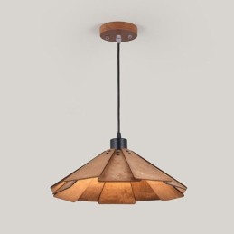 Retro Pendant Light Creative Wooden Ceiling Light