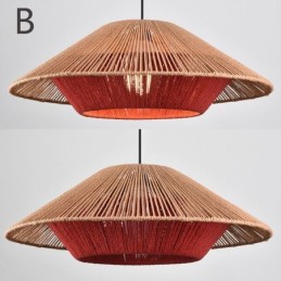 Hemp Rope Pendant Light Hand Woven Ceiling Light