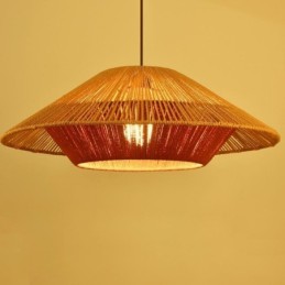 Hemp Rope Pendant Light Hand Woven Ceiling Light