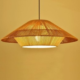 Hemp Rope Pendant Light Hand Woven Ceiling Light