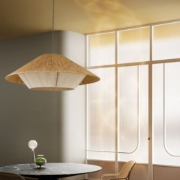 Hemp Rope Pendant Light Hand Woven Ceiling Light