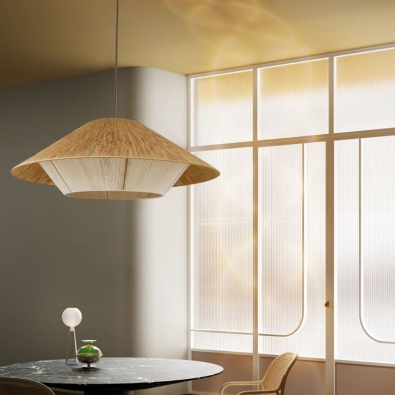 Hemp Rope Pendant Light Hand Woven Ceiling Light