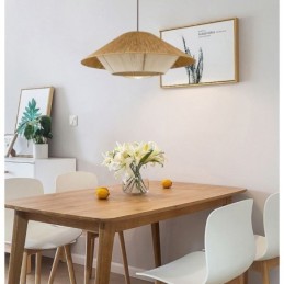 Hemp Rope Pendant Light Hand Woven Ceiling Light