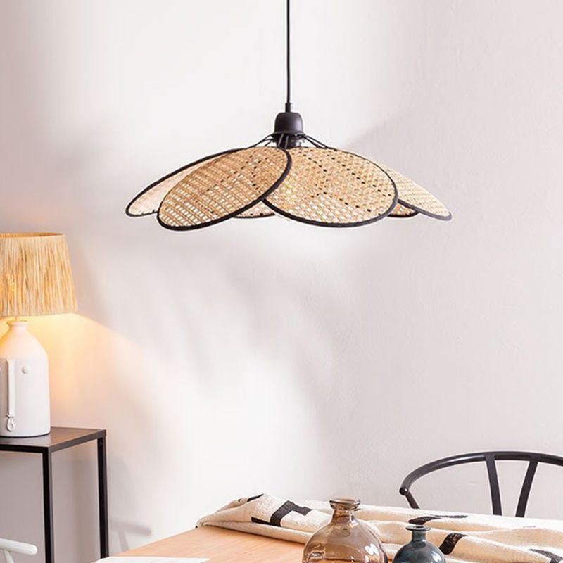 Pendant Light Natural Simple Hand Weaved lamp