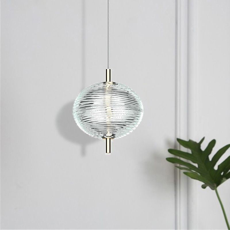 Water Ripple Pendant Light Modern Minimalist Wrought Iron Ceiling Light