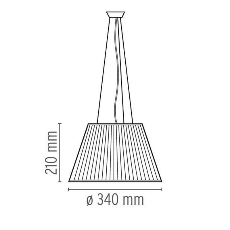 Glass Pendant Light Modern Simple Single Ceiling Light