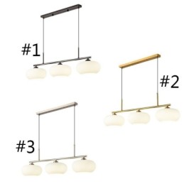 Nordic Glass Pendant Light Creative Wrought Iron Ceiling Light