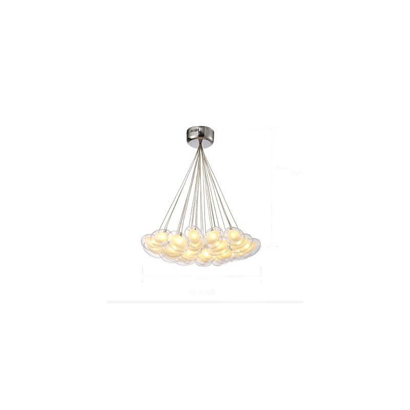 Chandelier 22 Lights G4 Retrofit Modern Contemporary