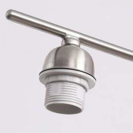 Nordic Glass Pendant Light Creative Wrought Iron Ceiling Light