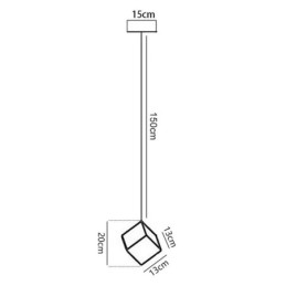 Creative Glass Pendant Light Pavilion Ceiling Lights