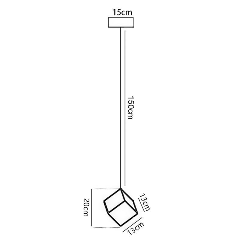 Creative Glass Pendant Light Pavilion Ceiling Lights