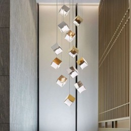 Creative Glass Pendant Light Pavilion Ceiling Lights