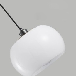 Modern Glass Pendant Light Pumpkin Design Pendant Lamp