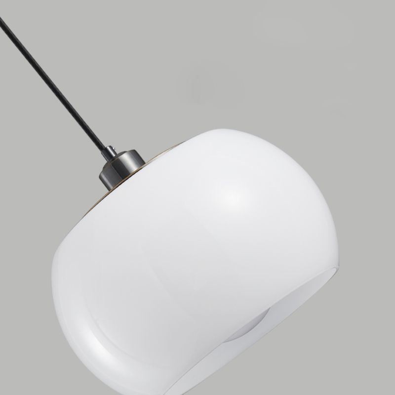 Modern Glass Pendant Light Pumpkin Design Pendant Lamp