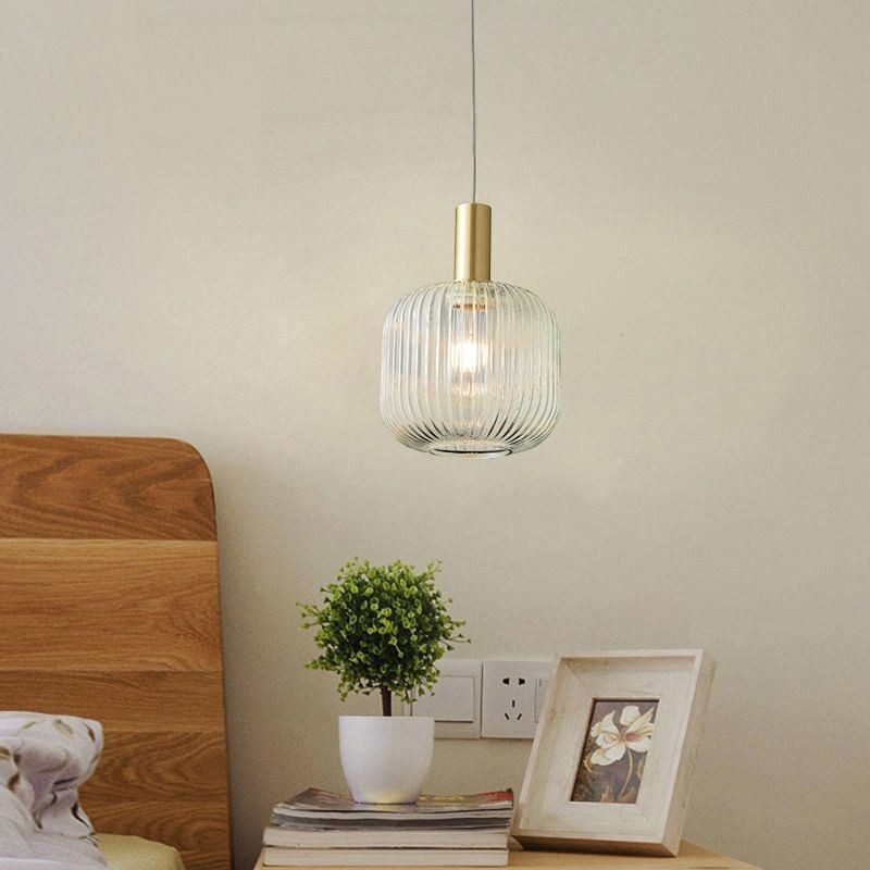 Modern Pendant Light One Light Glass Pendant Lighting Island