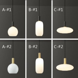 Modern Simple Pendant Light Glass Pendant Lamp