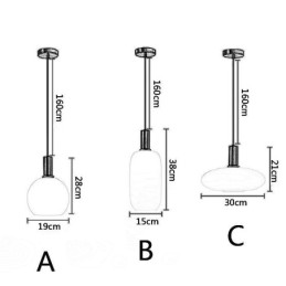 Modern Simple Pendant Light Glass Pendant Lamp