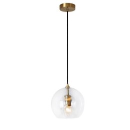 Modern Glass Pendant Light Single Head Hanging Lamp