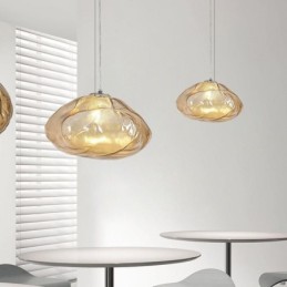 Creative Nordic Pendant Light Glass Chandelier Art Hanging Light