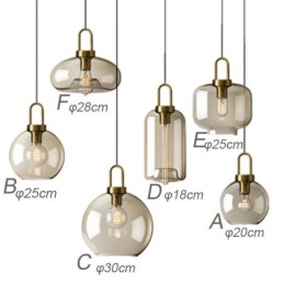 3 Light Pendant Light With Glass Shade Island