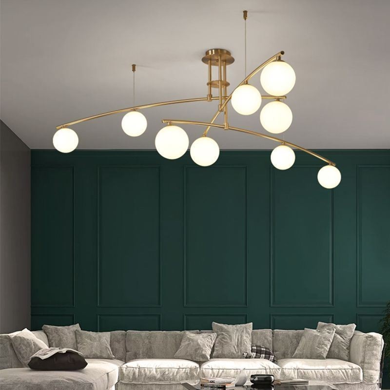 Magic Bean Chandelier Glass Pendant Light