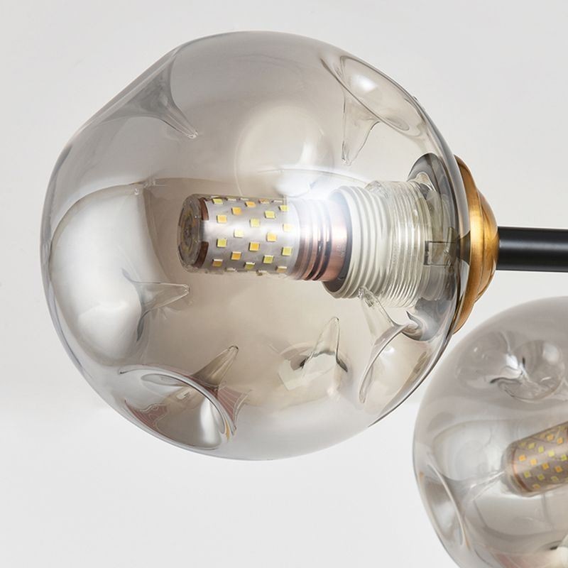 6 Light Modern Glass Ceiling Light Magic Bean Light Fixture