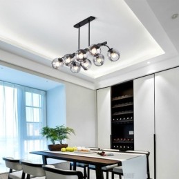 Magic Bean Pendant Light Glass Globe Lighting