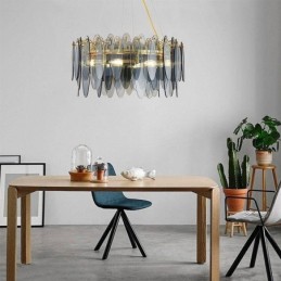 Contemporary Elegant Glass Pendant Light