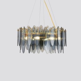 Contemporary Elegant Glass Pendant Light