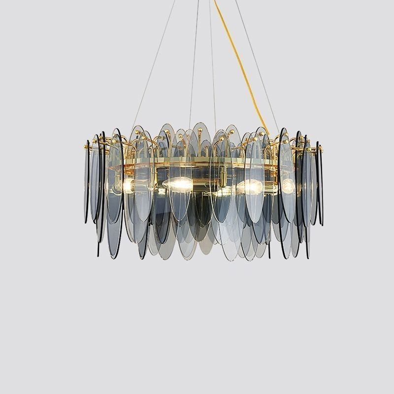 Contemporary Elegant Glass Pendant Light