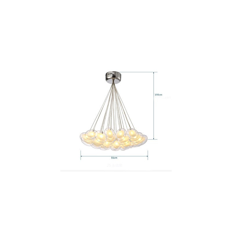 Chandelier 22 Lights G4 Retrofit Modern Contemporary