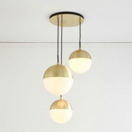 Modern Glass Ball Pendant Light Island Ideas Lamp