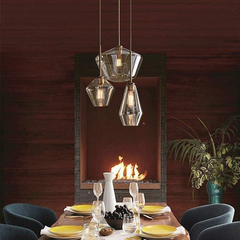 Modern Simple Glass Pendant Light