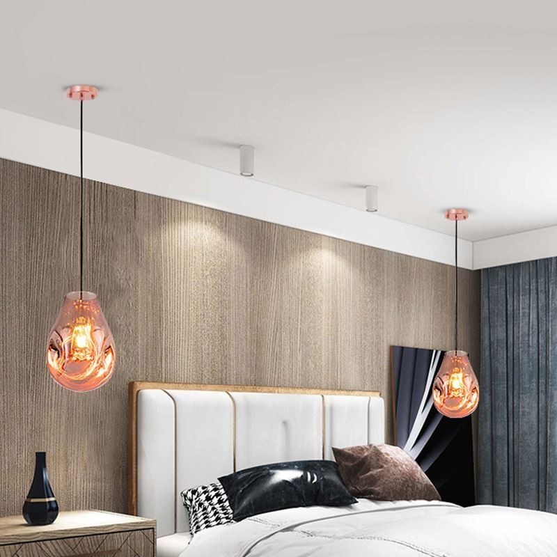 Colorful Pendant Light Soap Bubble Glass Ceiling Light Island Lamp