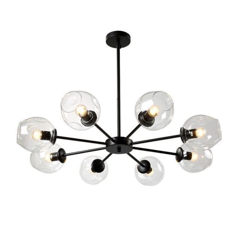 Nordic Glass Pendant Light Magic Bean Shape Lamp Chandelier Lighting
