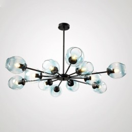 Nordic Glass Pendant Light Magic Bean Shape Lamp Chandelier Lighting