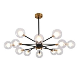 Nordic Glass Pendant Light Milky White Round Lamp Chandelier Lighting