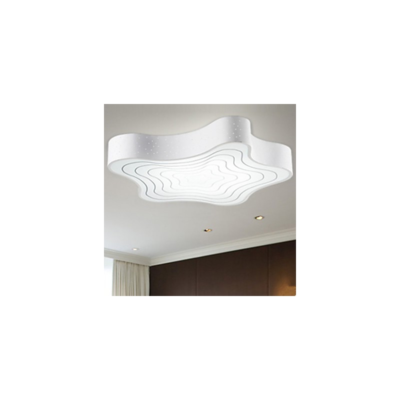 Modern Contemporary Painting Metal Flush Mount