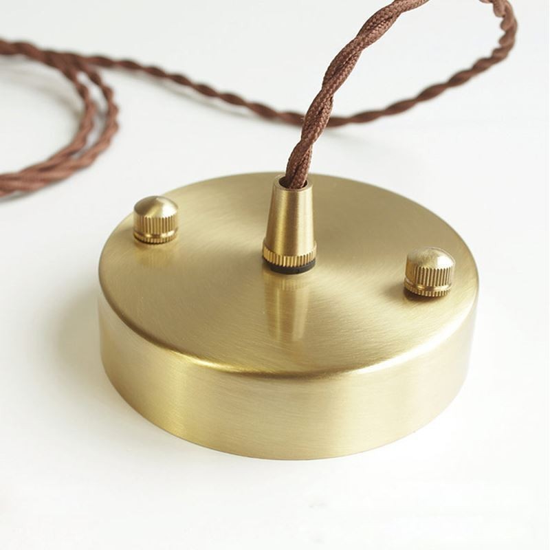 Rustic Ceiling Light Stained Glass Pendant Light