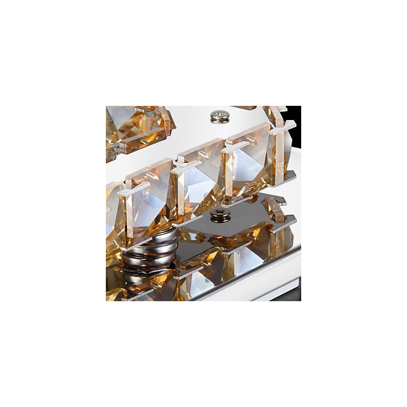 Modern Contemporary Electroplated Metal Flush Mount