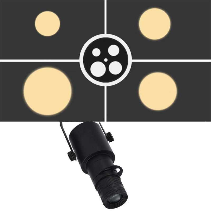 Spot Light Stage KTV Ceiling Spotlight 4 Levels Of Aperture Adjustment