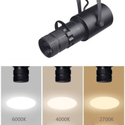 Spot Light Stage KTV Ceiling Spotlight 4 Levels Of Aperture Adjustment