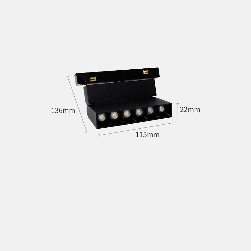 Recessed Spotlight Magnetic Track Light Decorative Light 3M*2