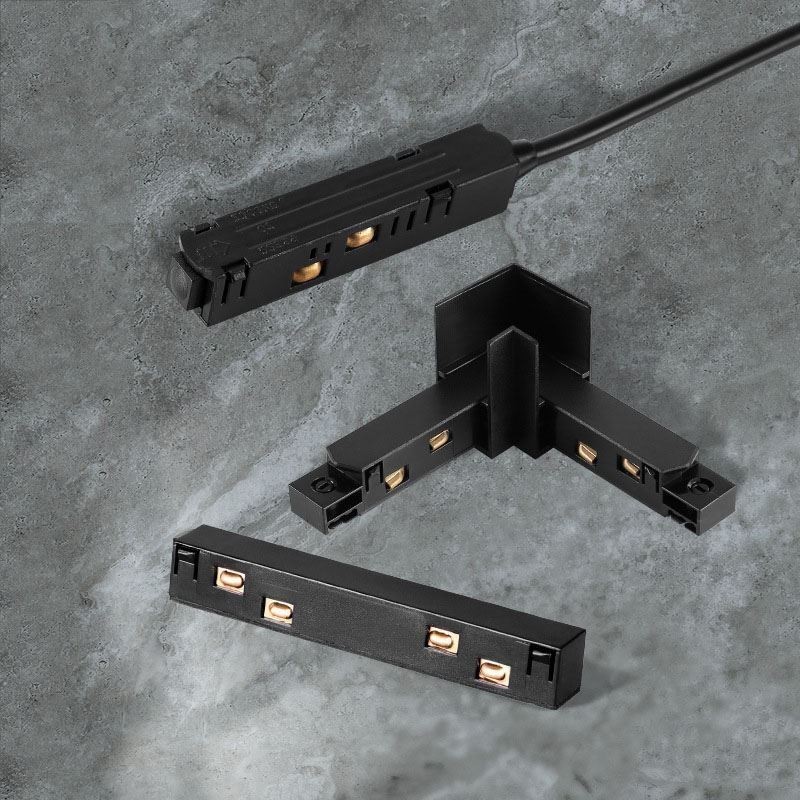 Magnetic Track Lighting Accessories Recessed Track Rail Corner Connection