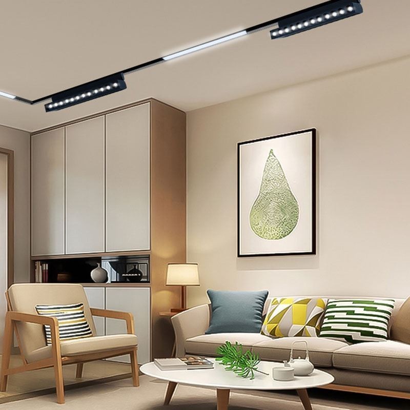 Recessed Track Grille Spotlight Track Strip Spotlight Magnetic Fold Grille Spotlight 36V