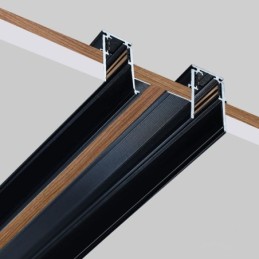 Recessed Track Lighting Rails Magnetic Aluminum Track Surface Profile Ultra Thin Track Light Strip 100cm