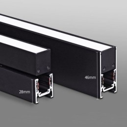 Recessed Track Lighting Rails Magnetic Aluminum Track Surface Profile Ultra Thin Track Light Strip 100cm