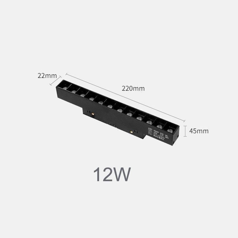 Recessed Track Grille Spotlight Strip Spotlight Magnetic Track Grille Spotlight 36V